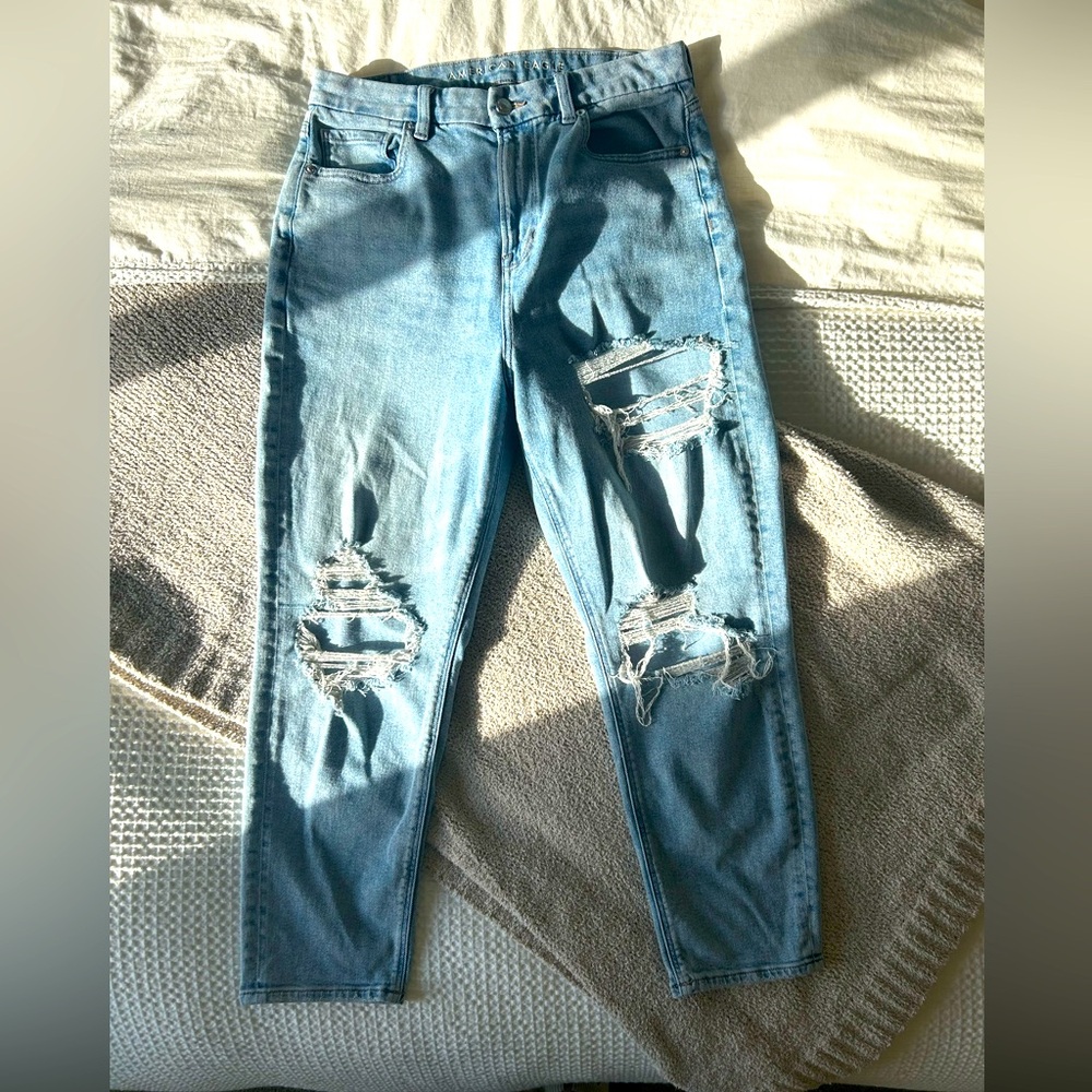 American Eagle Curvy Mom Jeans